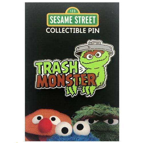 Zen Monkey: Trash Monster - Sesame Street Pin Pin - by Zen Monkey Studios | Buy at ToyShnip