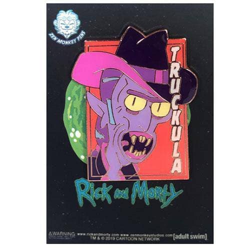 Zen Monkey: Truckula: Pastel Series(SEASON 4 EPISODE 3) - Rick and Morty Enamel Pin - by Zen Monkey Studios | Buy at ToyShnip