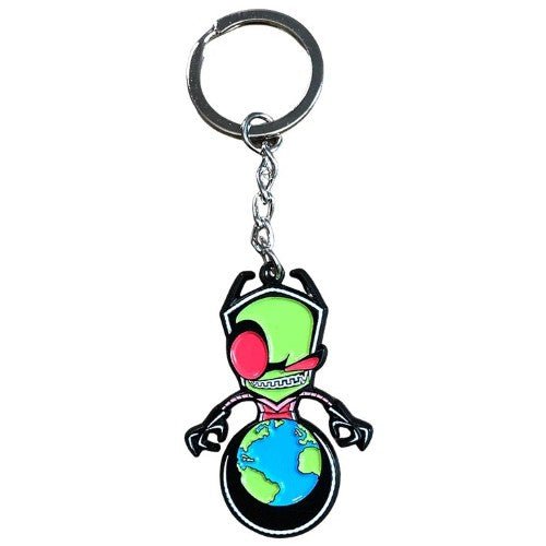 Zen Monkey: World Domination Zim - Invader Zim Keychain - by Zen Monkey Studios