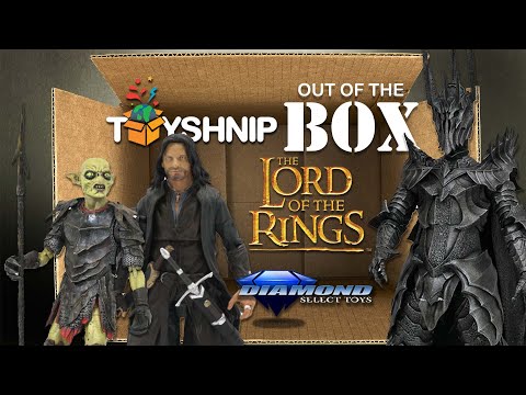 SDCC 2021 Lord of the Rings Deluxe Action Figure Box Set - by Diamond Select | Buy at ToyShnip