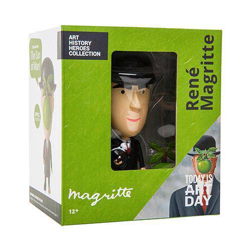René Magritte Action Figure Doll - Today is Art Day-ToyShnip