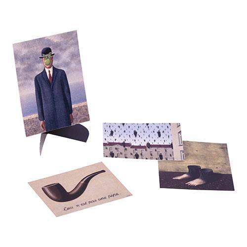 René Magritte Action Figure Doll - Today is Art Day-ToyShnip