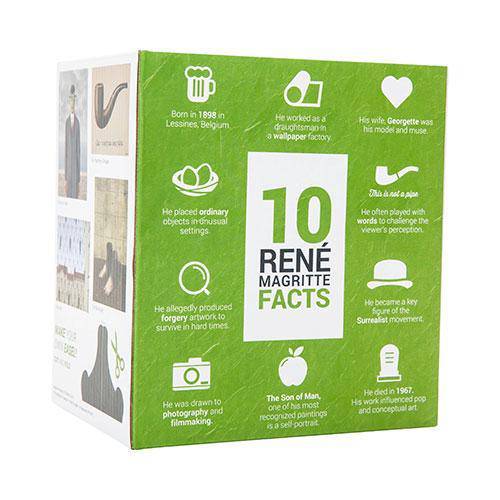 René Magritte Action Figure Doll - Today is Art Day-ToyShnip