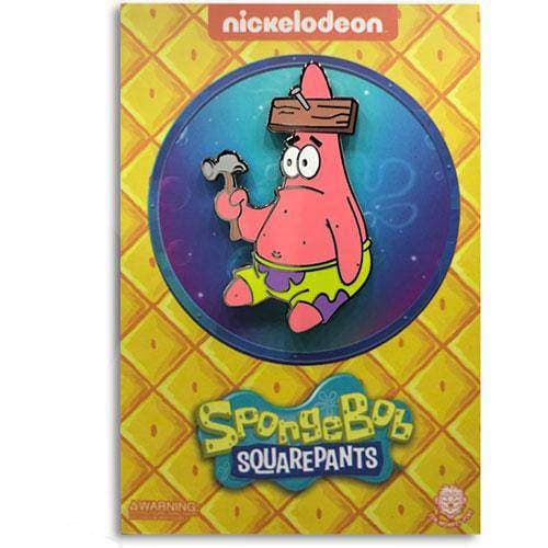 Zen Monkey: Nail In Head Patrick (SpongeBob Meme Collection) - Spongebob Squarepants Pin-ToyShnip